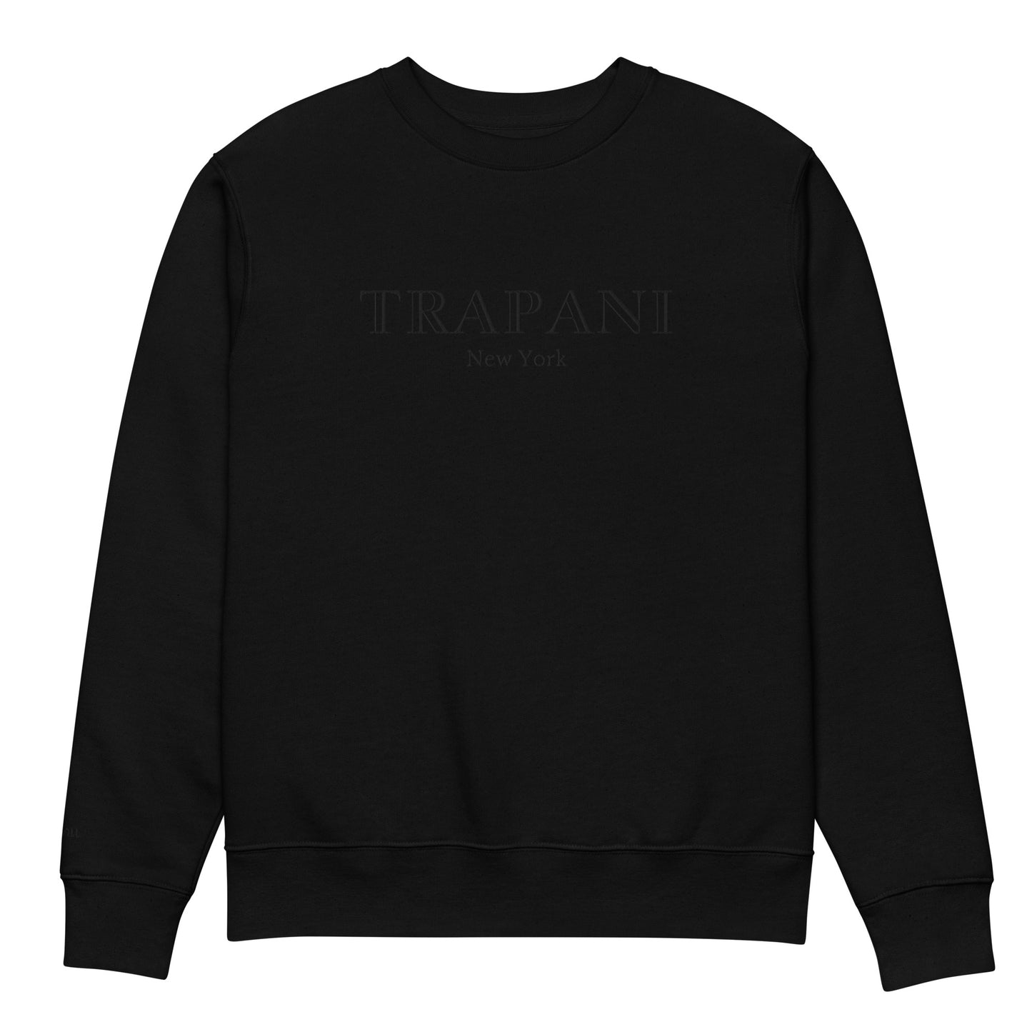 Crewneck with Vintage Trapani Embroidery